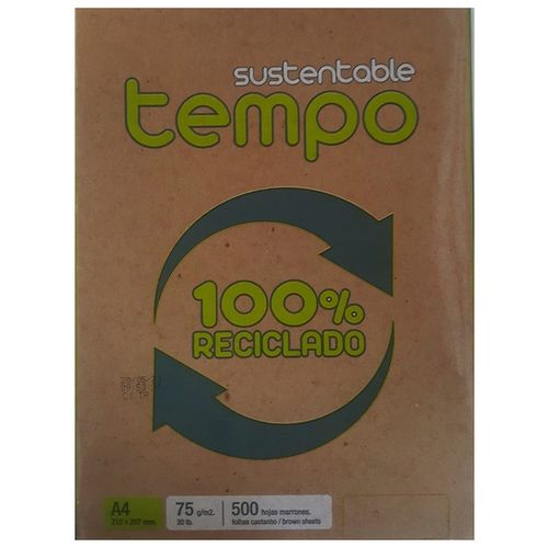 Resma Tempo A4 75grs Sustentable