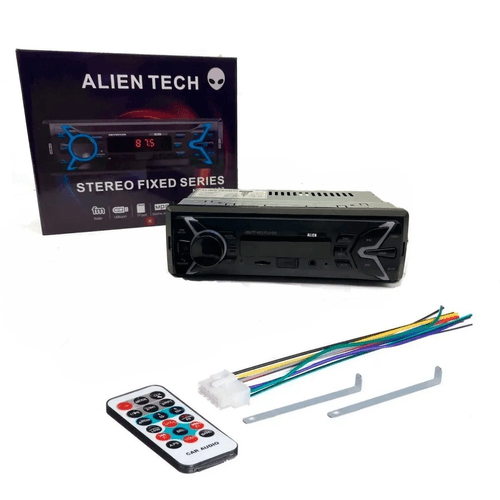 Estéreo Para Auto Con Usb, Bluetooth Y Lector De Tarjeta Sd